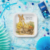 Assiettes En Carton Happy Easter Bunny Rabbit Baby Shower (Fête)