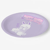 Assiettes En Carton Happy Easter to Every Bunny (Angle)