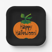 Assiettes En Carton Happy Halloween (Recto)