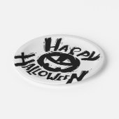 Assiettes En Carton Happy Halloween (Angle)