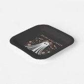 Assiettes En Carton Happy Halloween Ghost Party Plaques (Angulaire)