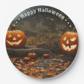 Assiettes En Carton Happy Halloween Night Collection (Devant)