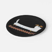 Assiettes En Carton Happy Hallowiener (Angle)