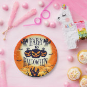 Assiettes En Carton Happy Haunween (Fête)