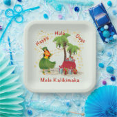 Assiettes En Carton Happy Hula Days 2 Plaque papier (Fête)