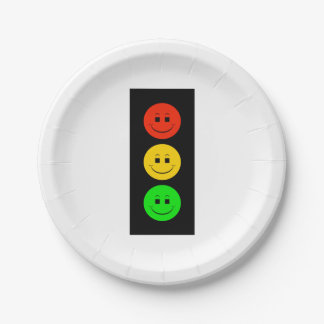 Assiettes En Carton Happy Moody Stoplight