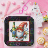 Assiettes En Carton Happy New Year (Fête)