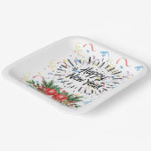 Assiettes En Carton Happy new year (Angulaire)
