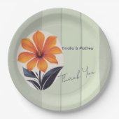 Assiettes En Carton Happy Thanksgiving (Devant)