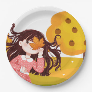 Assiettes En Carton Happy Thanksgiving