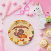 Assiettes En Carton Happy Thanksgiving (Fête)