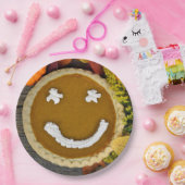 Assiettes En Carton Happy Thanksgiving Pumpkin Pie (Fête)