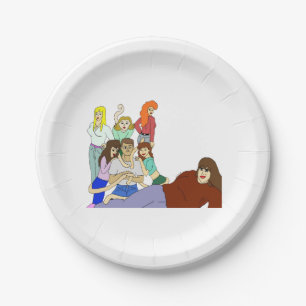 Assiettes En Carton Harem