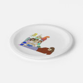 Assiettes En Carton Harem (Angle)