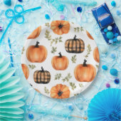 Assiettes En Carton Harmonie de récolte (Fête)