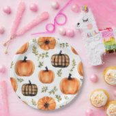 Assiettes En Carton Harmonie de récolte (Fête)