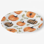 Assiettes En Carton Harmonie de récolte (Angle)