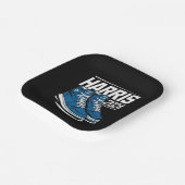 Assiettes En Carton Harris 24 Vote Président Kamala Baskets d'élection (Angulaire)