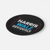 Assiettes En Carton Harris Walz Évidemment (Angle)