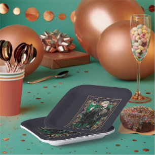 Assiettes En Carton HARRY POTTER™ Anime Draco Malfoy assis