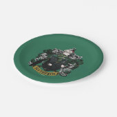 Assiettes En Carton HARRY POTTER™ | Anime Draco Malfoy House Crest (Angle)