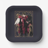 Assiettes En Carton HARRY POTTER™ | Anime HARRY POTTER™ assis (Recto)