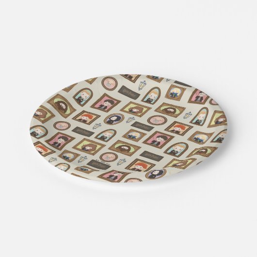 Assiettes En Carton HARRY POTTER™ Chibi Image Frame Motif (Angle)