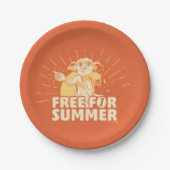 Assiettes En Carton HARRY POTTER™ | Dobby Gratuit En Été (Devant)