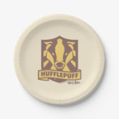 Assiettes En Carton HARRY POTTER™ | Été Magique HUFFLEPUFF™ Crest (Devant)