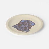 Assiettes En Carton HARRY POTTER™ | Été Magique RAVENCLAW™ Crest (Angle)