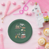 Assiettes En Carton HARRY POTTER™ | Moments magiques (Fête)