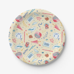 Assiettes En Carton HARRY POTTER™ Motif de fête d'anniversaire