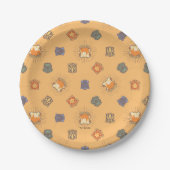Assiettes En Carton HARRY POTTER™ | Motif Summer Magic HOGWARTS™ (Devant)