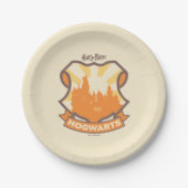 Assiettes En Carton HARRY POTTER™ | Summer Magic HOGWARTS™ Crest (Devant)