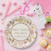 Assiettes En Carton Hatching Bientôt Baby shower de fille de poulet (Fête)