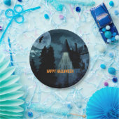 Assiettes En Carton Haunted Goth Mansion Halloween (Fête)