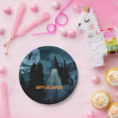 Assiettes En Carton Haunted Goth Mansion Halloween (Fête)