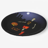 Assiettes En Carton Haunted Hoops (Angle)