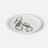 Assiettes En Carton Haut talons (Angle)