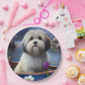 Assiettes En Carton Havanais en pagaie : une aventure Pittoresque (Fête)