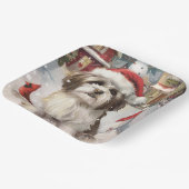 Assiettes En Carton Havanais Winter Wonderland Noël Joie (Angulaire)