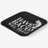 Assiettes En Carton Have Bacon Will Travel (Angulaire)