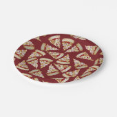 Assiettes En Carton Hawaii Pizza Lover (Angle)