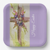 Assiettes En Carton He is Risen (Recto)