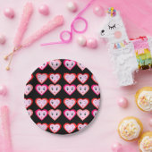 Assiettes En Carton Heart Emoji Emoticons Mode (Fête)