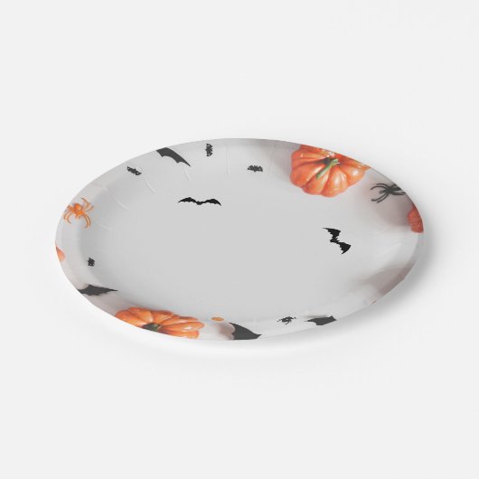 Assiettes En Carton Helloween simple (Angle)