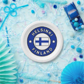 Assiettes En Carton Helsinki Finlande (Fête)