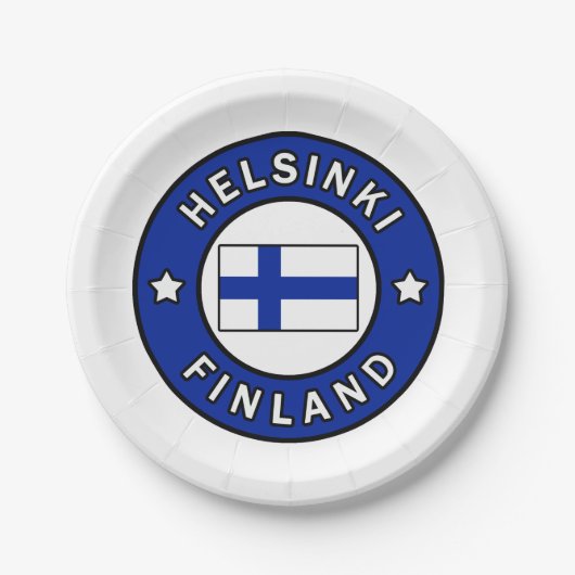 Assiettes En Carton Helsinki Finlande (Devant)