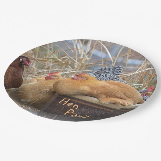 Assiettes En Carton Hen Party (Angle)