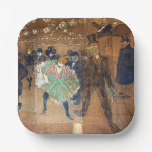 Assiettes En Carton Henri de Toulouse-Lautrec - Danse au Rouge